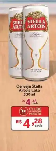 Hirota Food Supermercado Cerveja Stella Artois Lata oferta