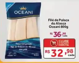 Hirota Food Supermercado Filé de Polaca do Alasca oferta