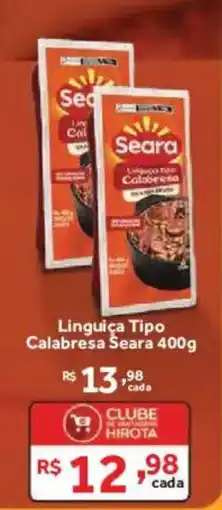 Hirota Food Supermercado Linguiça tipo calabresa seara oferta