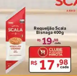 Hirota Food Supermercado Requeijão Scala Bisnaga oferta