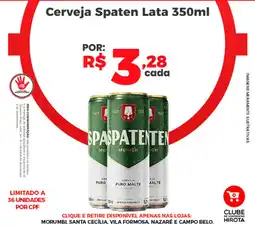 Hirota Food Supermercado Cerveja Spaten Lata oferta
