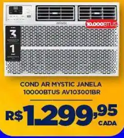 DB Supermercados Cond ar mystic janela 10000btus oferta