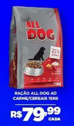 DB Supermercados Ração all dog ad carne/cereais oferta
