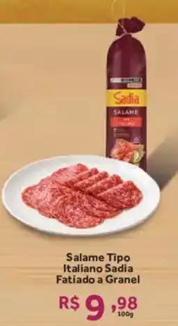 Hirota Food Supermercado Salame tipo italiano sadia fatiado a granel oferta