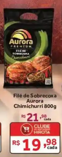 Hirota Food Supermercado Filé de Sobrecoxa Aurora Chimichurri oferta
