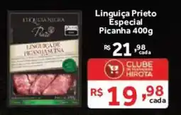 Hirota Food Supermercado Linguiça Prieto Especial Picanha oferta