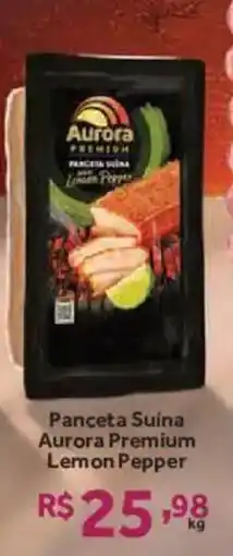 Hirota Food Supermercado Panceta Suina Aurora Premium Lemon Pepper oferta