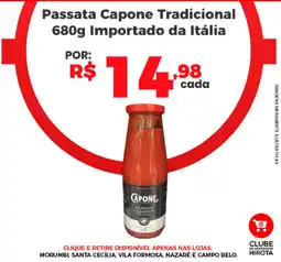 Hirota Food Supermercado Passata capone tradicional oferta