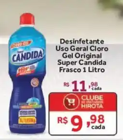 Hirota Food Supermercado Desinfetante Uso Geral Cloro Gel Original Super Candida oferta