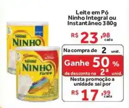 Hirota Food Supermercado Leite em Pó Ninho Integral ou Instantâneo oferta