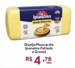 Hirota Food Supermercado Queijo Mussarela Ipanema Fatiada a Granel oferta