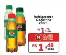Hirota Food Supermercado Refrigerante Caçulinha oferta