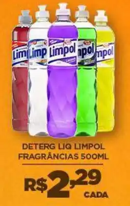DB Supermercados Deterg liq limpol fragrâncias oferta