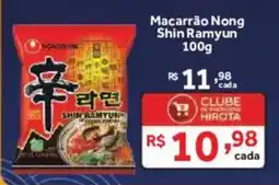 Hirota Food Supermercado Macarrão nong shir ramyun oferta