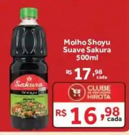 Hirota Food Supermercado Molho Shoyu Suave Sakura oferta