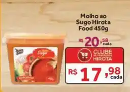 Hirota Food Supermercado Molho ao Sugo Hirotas oferta