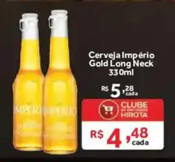 Hirota Food Supermercado Cerveja Império Gold Long Neck oferta