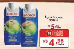Hirota Food Supermercado Água sococo oferta