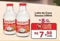 Hirota Food Supermercado Leite de Coco Sococo oferta