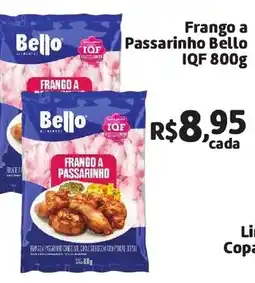 Abevê Supermercados Frango a passarinho bello oferta