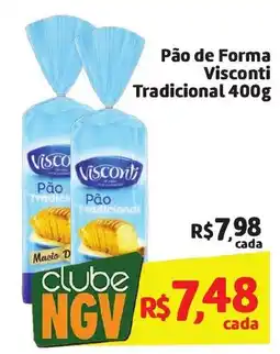 Abevê Supermercados Pão de Forma Visconti Tradicional oferta