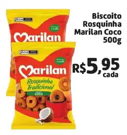 Abevê Supermercados Biscoito Rosquinha Marilan Coco oferta