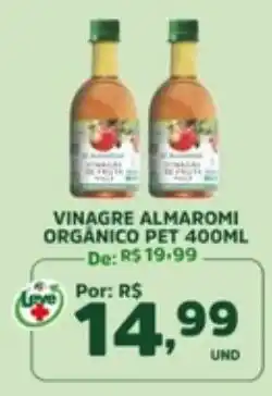 Araújo Supermercados vinagre almaromi orgânico pet oferta