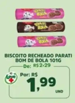 Araújo Supermercados Biscoito recheado parati bom de bola oferta