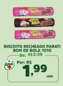 Biscoito recheado parati bom de bola
