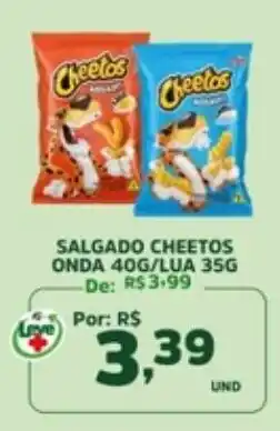 Araújo Supermercados Salgado cheetos oferta
