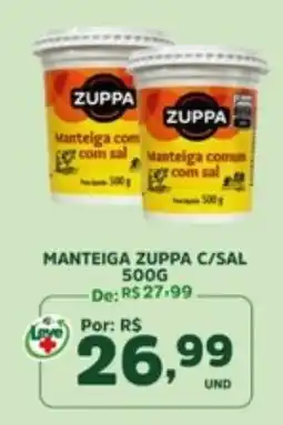 Araújo Supermercados Manteiga zuppa c/sal oferta