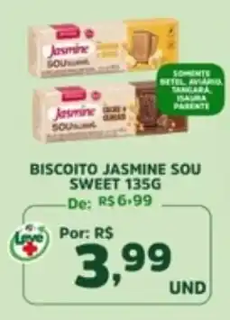 Araújo Supermercados Biscoito jasmine sou sweet oferta