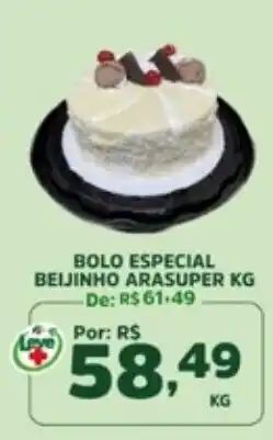Araújo Supermercados Bolo especial beijinho arasuper kg oferta