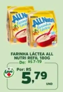 Araújo Supermercados Farinha Láctea All Nutri Refil oferta