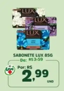 Araújo Supermercados Sabonete lux 85g oferta