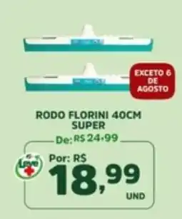 Araújo Supermercados rodo florini 40cm super oferta