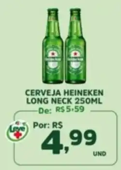 Araújo Supermercados Cerveja heineken long neck oferta