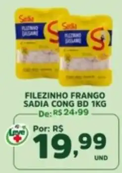 Araújo Supermercados filezinho frango sadia cong bd oferta