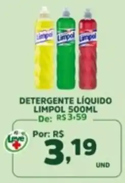 Araújo Supermercados Detergente líquido limpol oferta