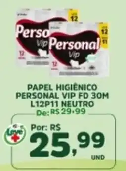 Araújo Supermercados Papel higiênico vip fd 30m oferta