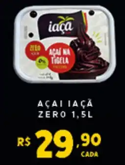 Bahamas Supermercados Açaí Iaça zero oferta