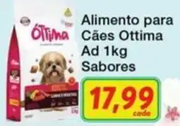 Chama Supermercados Alimento para Cães Ottima Ad 1kg oferta