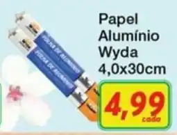 Chama Supermercados Papel Alumínio Wyda oferta