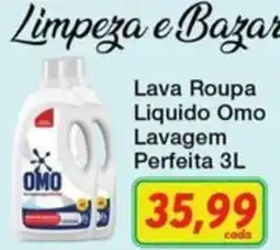 Chama Supermercados Lava Roupa Liquido Omo Lavagem Perfeita oferta