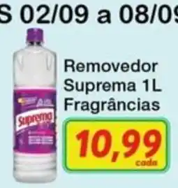 Chama Supermercados Removedor Suprema 1L Fragrâncias oferta