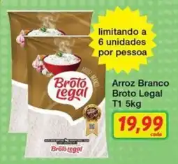 Chama Supermercados Arroz Branco Broto Legal oferta