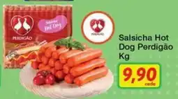 Chama Supermercados Salsicha Hot Dog Perdigão oferta