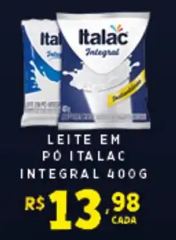 Bahamas Supermercados Leite em pó italac integral oferta