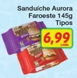 Chama Supermercados Sanduíche aurora faroeste oferta