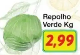 Chama Supermercados Repolho Verde Kg oferta